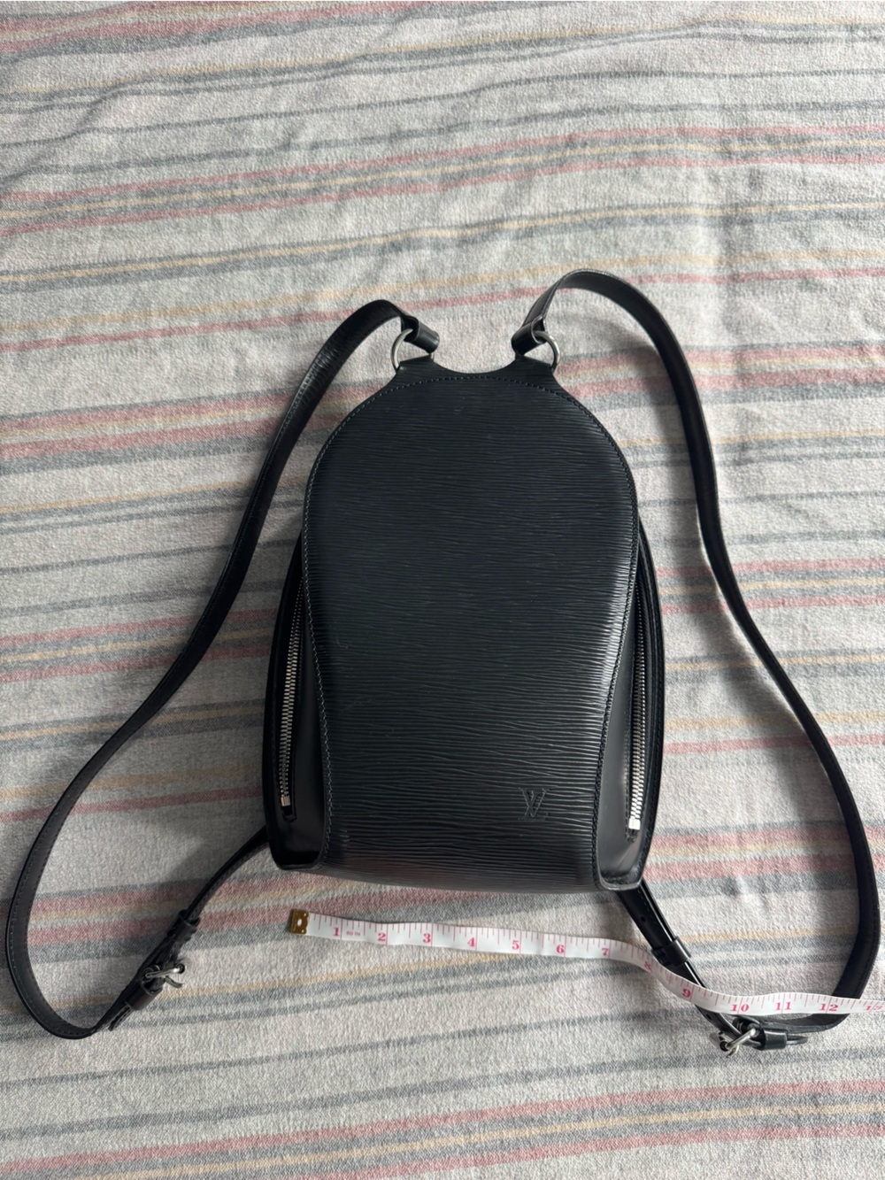 Louis Vuitton Epi Mabillon Backpack Black
